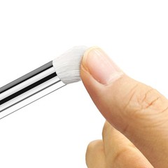 Drybrush Set, 5 Sizes Miniature Paint Brushes, Multipurpose, Animal Hair, White,