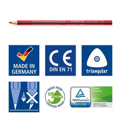 185 C18 Noris Colour Colouring Pencils 18 Assorted Colours Pack Of 18 Pencils