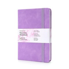100% Cotton Watercolor Journal Sketchbook Cold Press 7.5×5 Inch 140LB 300GSM