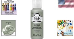 American Made Acrylic Paint 2 Oz, Italian Sage – Ideal for Artists and Crafters