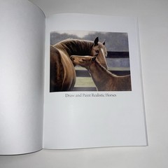 Draw And Paint Realistic Horses 12 Projects Pencil Acrylic Oils Art Scott Book