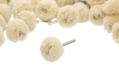 Polishing & Buffing Wheels (White Yarn, Dia: 1”) For Dremel And Rotary Tool. 6