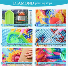 Tree of Life 5 Diamond Painting Art Kit for Adults 7.9×7.9″ or 11.8×11.8″