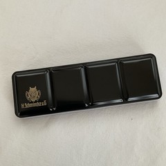 Schmincke Retro Empty Watercolor Box- 24 Half pan