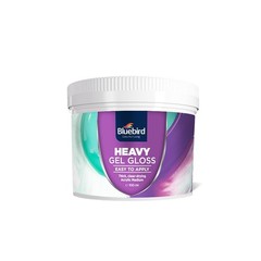 Bluebird Heavy Gel Gloss Thick Clear-Drying Acrylic Medium, 100ml (3.4oz) Single