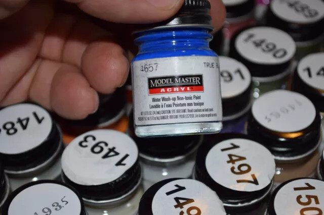 Testors MODEL MASTER ACRYL Water Base and Enamel Paint Multiple Colors Sold Each