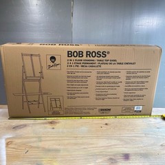 Bob Ross 2-in-1 Studio Easel – As Seen on Netflix Metal Easel Four Legged Tab…