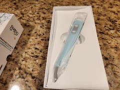 SCRIB3D P1 3D Printing Pen with Display – Includes 3D Pen, 3 Starter Colors of