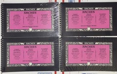 4 ARCHES 6 X 10 Travel Journal HOT PRESSED Watercolor Paper NEW C1