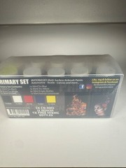 Airbrush paint Tru Red, Tru Blue & Tru Yellow50ml each