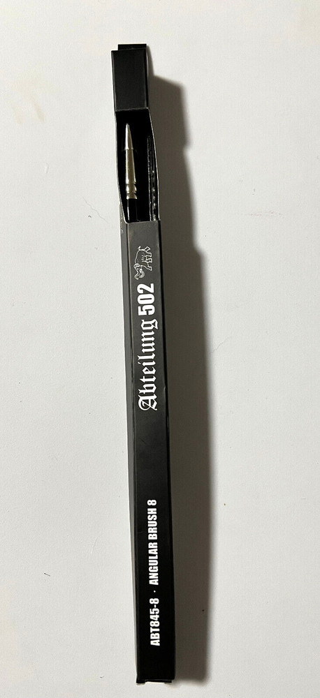 ABTEILUNG 502 MINIATURE HOBBY SYNTHETIC PAINT BRUSH ABT845-8 ANGULAR 8