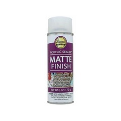 Clear Acrylic Spray Sealer Matte Finish Fast Drying Indoor Outdoor Crafts New
