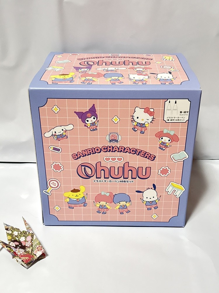 Sanrio x Ohuhu 48 Pastel Alcohol Markers Fine & Broad 49pcs w/ Blender