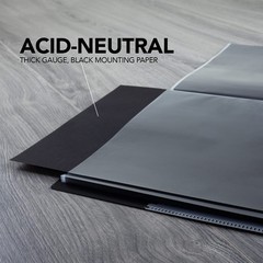 Original Art ProFolio 8.5×11 Black Art Portfolio Binder with Plastic Sleeves …