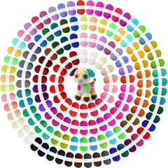 Acrylic Yarn 300 Skeins 43.73 Yards Soft Multi Colors Knitting Crocheting Nuogo