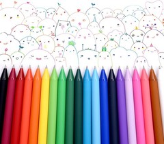 Gel Pens for Note Taking – 20pc Set Fine Point