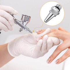 3Pcs 0.2Mm 0.3Mm 0.5Mm Airbrush Nozzles, Stainless Steel Nozzlestips