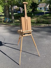 Vintage Original Julian French Easel Made in France 1960s. MISSING DRAWER