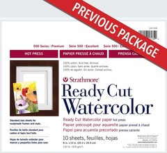 Watercolor Paper Pack 8×10 Inch 10 Sheets 140308 Art Drawing Paint Pad