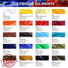 Paul Rubens Oil Paint Set 20 Colors 60ml