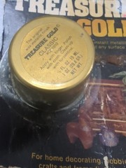 Gold Leaf Metallic Gilding Lot Brush ‘n Leaf Treasure Wax Finish NOS Vintage