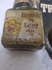 Gold Leaf Metallic Gilding Lot Brush ‘n Leaf Treasure Wax Finish NOS Vintage