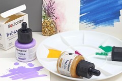 Waterproof Colored Drawing Ink with Dropper | 10 x 1.18 fl oz (35 ml) Bottles…