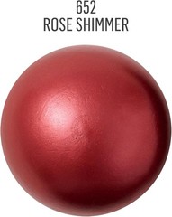 Versatile 2 Ounce Metallic Acrylic Paint in Rose Shimmer for All Surfaces