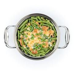 David Burke Splendor Stainless Steel 3-Quart Dutch Oven with Glass Lid, Vente…