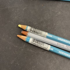 Mixed Lot of 10 Derwent Watercolour Pencils – See Description
