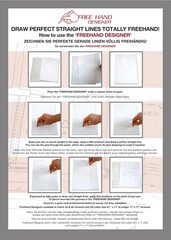2 x A4 Grid Type ‘Freehand Designer’ Sheets. Draw Perfect (x2) A4, white