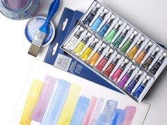 High Transparency Watercolor Set of 20 Colors – 5ml Tubes for Vibrant Artwork