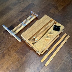 Blick by Jullian Full Size French Box Easel Wood Plein Air Painting Easel