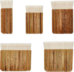 PH Pandahall 5 Size Hake Watercolor Brushes Painting Haik Brush Artist Painting