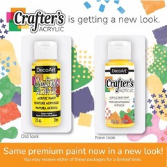 DecoArt Crafter’s Acrylic Fall Colors Paint Set, 18 (2 fl oz/59 ml) Assorted …