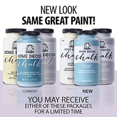 Home Decor Chalk Furniture & Acrylic Craft 16 Fl Oz (Pack of 1) Rich Black