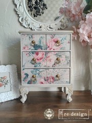 Pink Blossom Bliss | Décor Decoupage Fiber Set | Redesign with Prima