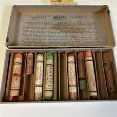 Vintage Devoe, Weber, Grumbacher Pastels. Fine Artists Pastels Assort. 12 *read*