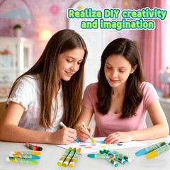 36Colors Oil Pastels Set – Crayons Bulk Washable Crayon Soft Oil Pastels Crayons