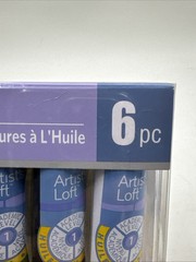 Artist’s Loft Oil Paint Set 6 Piece 0.34 fl. oz Each Total 2 Fl Oz.