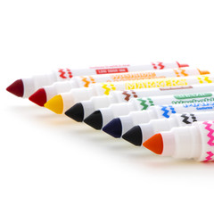[Pack of 12] Bazic Mini Washable Markers, Conical Tip, Bright Vibrant Colors