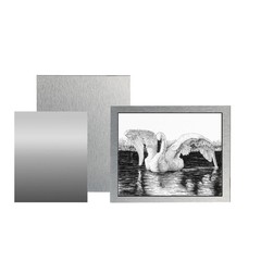 Aluminum Archival Painting & Mounting Panel 14×18, 4 Pack, Double-Sided, 100%…