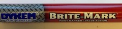 DYKEM MARKERS BRITE-MARK 2 PC INDUSTRIAL ALL PURPOSE RED #84006