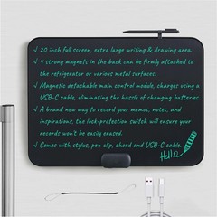 ROYALITA 20″ LCD Writing Tablet Pad for Kids/Adults, Rechargeable, Magnetic