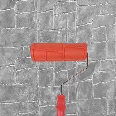 Hanroy 8” Patterned Paint Roller for Wall Decoration Classic Brick 2037T