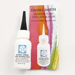 DANIEL SMITH 1oz Bottle with 5 Applicator Tips, Artist Masking Fluid, 284075001