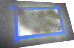 Mylar Camo Leaf Stencils Camouflage Hunting Blind Painting HIGHBUSH BRANCH 2Pack