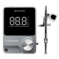 Airbrush Kit Dual Action 0.35mm 18 Gear Air Control Ultra Quiet Gaahleri GHAD-39