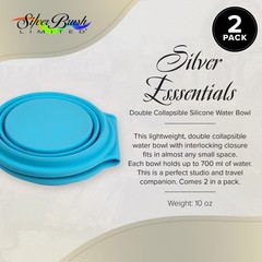 Silver Brush Limited 9056 Silver Essentials Double 700Ml/23.7Oz Collapsible