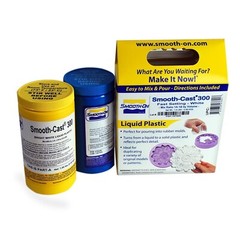 Smooth-Cast 300 – Bright White, Ultra Low Viscosity Liquid Plastic – Pint Unit